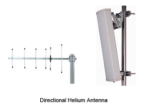 directional helium antenna
